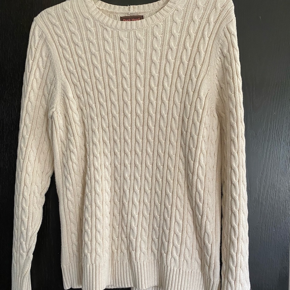 DUCKHEAD cable knit sweater